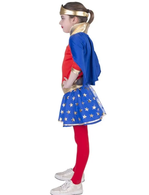 Déguisements Enfants-Euro Shop Déguisement enfant Super Girl - Taille 152