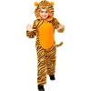 Déguisements Enfants-Euro Shop Déguisement enfant Tigre Onesie - 3-4 ans