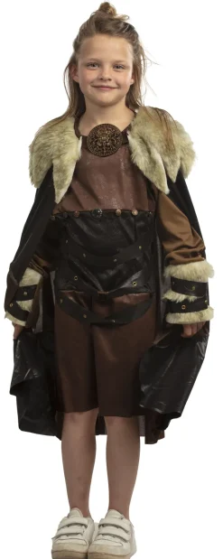 Déguisements Enfants-Partyline Déguisement Enfant Viking Fille - Taille 128