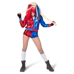 Déguisements Adultes-Euro Shop Déguisement Harley Quinn Femme - Taille 40/42