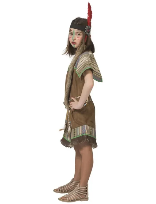 Déguisements Enfants-Euro Shop Déguisement indien Moonlight Oya Fille - Taille 140