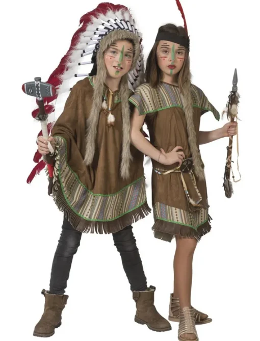 Déguisements Enfants-Euro Shop Déguisement indien Moonlight Oya Fille - Taille 116