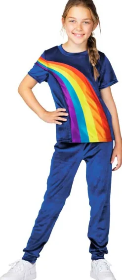 Déguisements Enfants-Studio 100 Déguisement K3 Arc-en-ciel - 6-8 ans