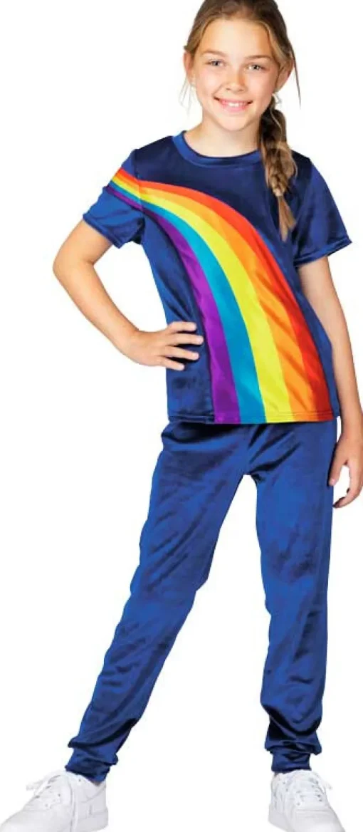 Déguisements Enfants-Studio 100 Déguisement K3 Arc-en-ciel - 6-8 ans