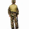 Déguisements Enfants-Partyline Déguisement Militaire Enfant - Taille 128