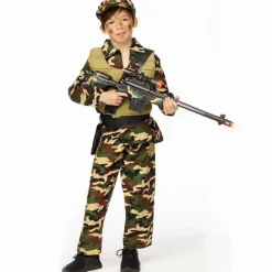 Déguisements Enfants-Partyline Déguisement Militaire Enfant - Taille 104