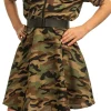 Déguisements Enfants-Partyline Déguisement Militaire Fille - Taille 152
