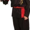 Déguisements Enfants-Partyline Déguisement Ninja Golden Dragon - Taille 140