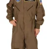 Déguisements Enfants-Partyline Déguisement Pilote De Chasse Enfant - Taille 164