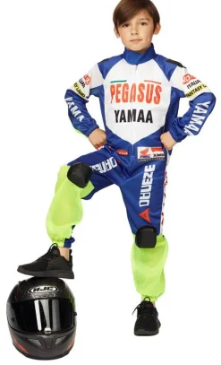 Déguisements Enfants-Partyline Déguisement Pilote Moto Enfant - Taille 152