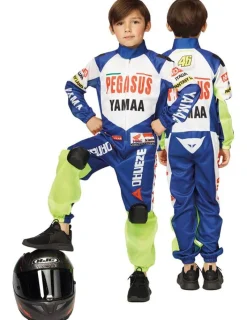 Déguisements Enfants-Partyline Déguisement Pilote Moto Enfant - Taille 104