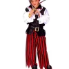 Déguisements Enfants-Euro Shop Déguisement Pirate Coeur Noir Garçon - Taille 117
