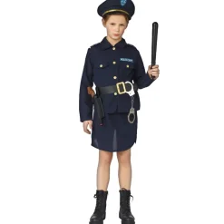 Déguisements Enfants-Partyline Déguisement Policier Fille - Taille 164
