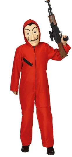 Déguisements Adultes-Partyline Déguisement Salopette La Casa De Papel - Taille 40