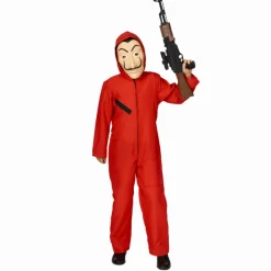 Déguisements Adultes-Partyline Déguisement Salopette La Casa De Papel - Taille 40