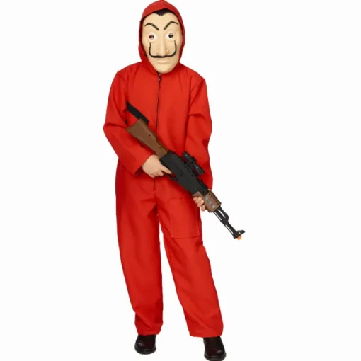 Déguisements Adultes-Partyline Déguisement Salopette La Casa De Papel - Taille 40