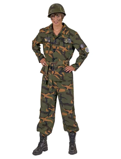Déguisements Adultes-Euro Shop Déguisement Soldat John - Taille 56/58