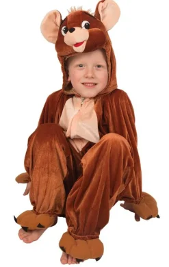 Déguisements Enfants-Partyline Déguisement Souris - Marron - Taille 104