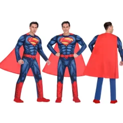 Déguisements Adultes-Euro Shop Déguisement Superman - L