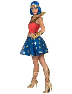 Déguisements Adultes-Euro Shop Déguisement Superwoman - Taille 44/46