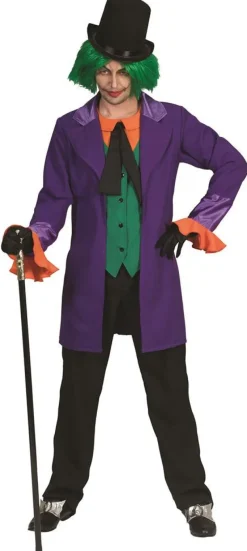 Déguisements Adultes-Euro Shop Déguisement The Joker Homme - Taille 52/54