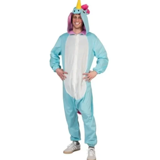 Déguisements Adultes-Euro Shop Déguisement Unicorn Onesie - Taille unique