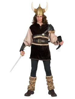 Déguisements Adultes-Euro Shop Déguisement Viking Ragnon - Taille 48/50