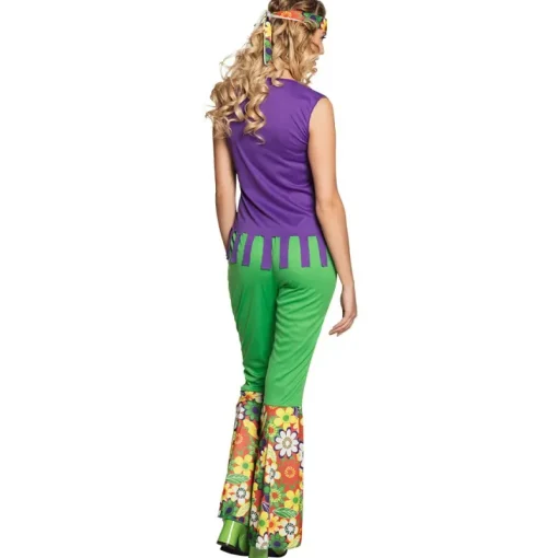 Déguisements Adultes-Euro Shop Déguisement Woodstock Hippie Femme - M