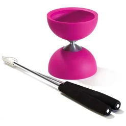 Jeux De Plein Air-Euro Shop Diabolo caoutchouc - Rose