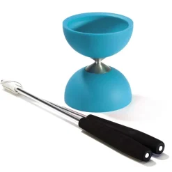Jeux De Plein Air-Euro Shop Diabolo caoutchouc bleu clair