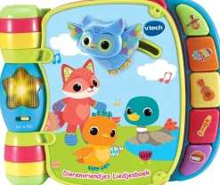 Jouets Interactifs | Jouets Interactifs-Vtech Dierenvriendjes liedjesboek blauw