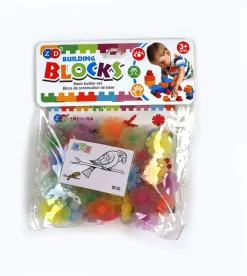 Jeux De Construction-DDD Toys disques fleurs 90 pièces
