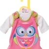Poupées Et Peluches-Zapf Creation Dolly Moda Robe Hibou