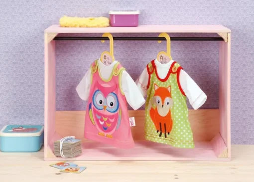 Poupées Et Peluches-Zapf Creation Dolly Moda Robe Hibou