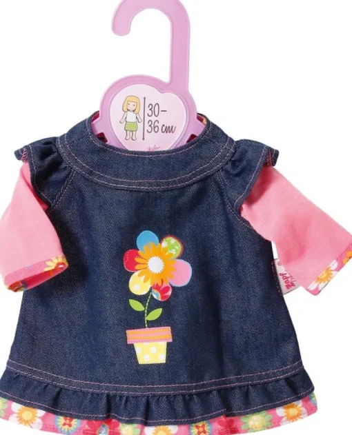 Poupées Et Peluches-Zapf Creation Dolly Moda Robe Jeans
