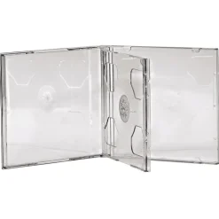 Cd-Hama Double cd box transparent 5 pièces