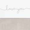 Linge De Lit-Jollein Drap 75 x 100 cm Love You Nougat Coton