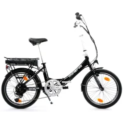 Vélos Pour Adultes-Minerva E-Bike E-folding 7-speed 36V/10AH - Noir