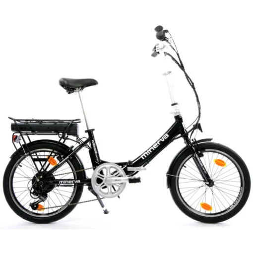Vélos Pour Adultes-Minerva E-Bike E-folding 7-speed 36V/10AH - Noir