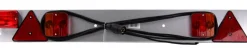 Éclairage-Euro Car Eclairage à plaque galva 107x14 cm + 6 m kabel
