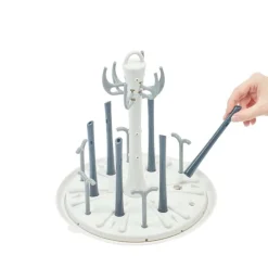 Allaitement Au Biberon-Babymoov Egouttoir à Biberons Compact Gris