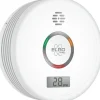 Détecteurs Et Appareils De Mesure-Elro PRO PK4910 Design Détecteur de monoxyde de carbone avec batterie de 10 ans