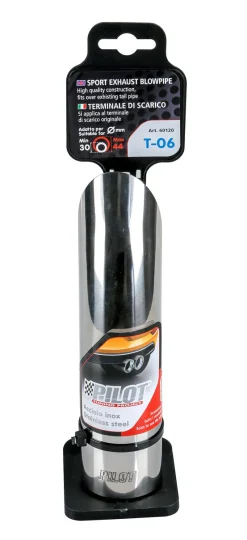 Accessoires Voiture-Euro Shop Embout D' Échappement T-06