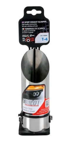 Accessoires Voiture-Euro Shop Embout D' Échappement T-4