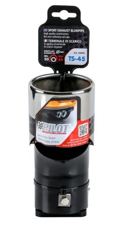 Accessoires Voiture-Euro Shop Embout D' Échappement TS-45