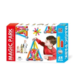 Jeux De Construction-DDD Toys Ensemble blocs magnétiques 42 pièces