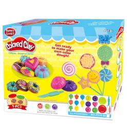 Modeler-DDD Toys Ensemble de 5 pots de pâte à modeler & formes