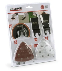 Machines À Scier-Kreator Ensemble lames sciage 23 pièces