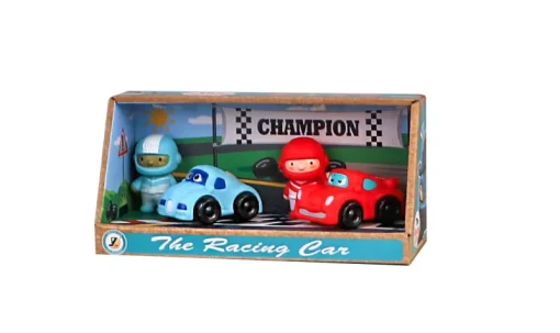 Jouets D'éveil-DDD Toys ENSEMBLE VOITURES DE COURSE BÉBÉ