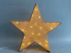 Statues, Figurines Et Maisons-DDD Etoile blanc chaud LED 30 cm